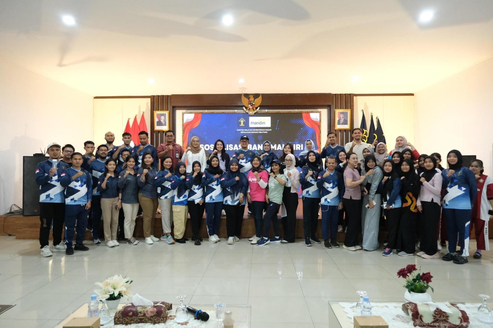 Sinergi Kemenkum Babel dan Bank Mandiri Pangkalpinang Terus Diperkuat