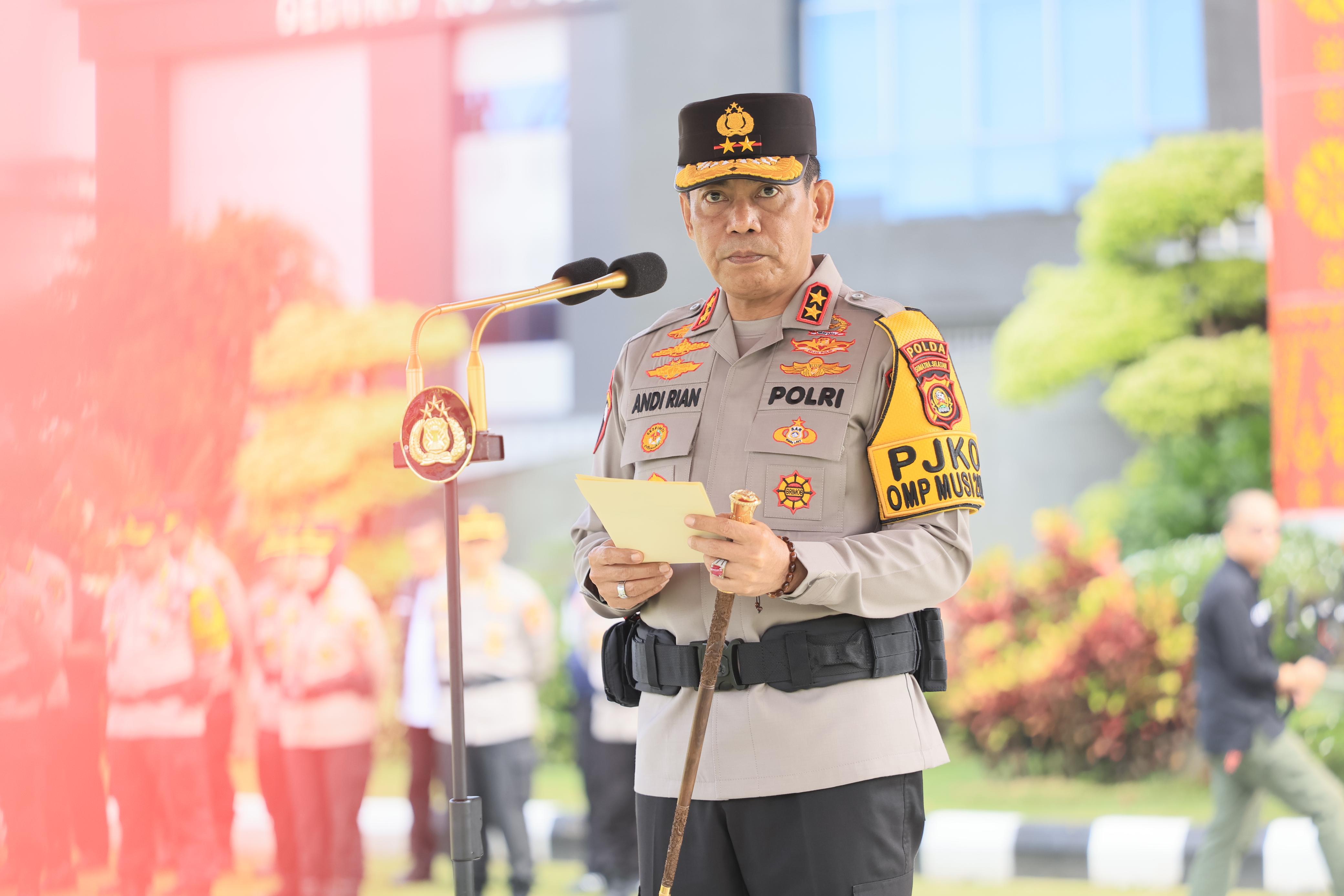 Penerimaan Anggota Polri 2025 Dibuka, Kapolda Sumsel: Masuk Polisi Itu Gratis, Tidak Bayar!