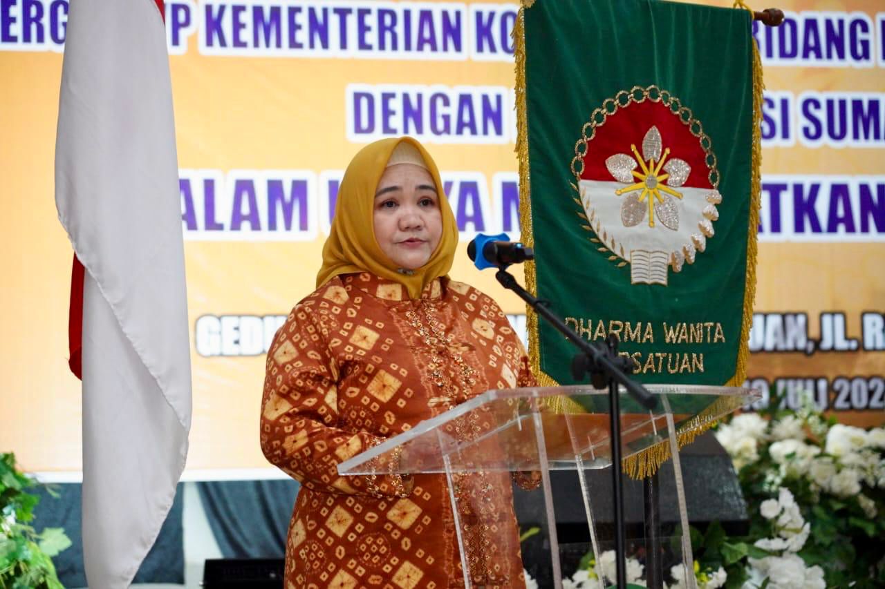 Tingkatkan UMKM Perempuan! Pj Ketua TP PKK Sumsel Melza Elen Setiadi Buka Sosialisasi KUR 