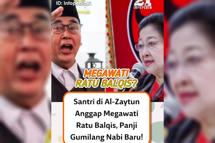 Makin Parah, Santri Ponpes Al Zaytun Sebut Megawati Ratu Balqis dan Panji Gumilang Nabi Baru