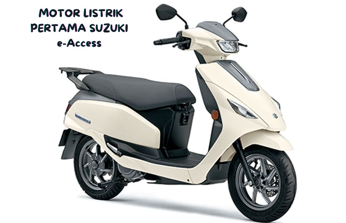 Suzuki Luncurkan Motor Listrik e-Access Perdana Di 2025, Begini  Penampilannya