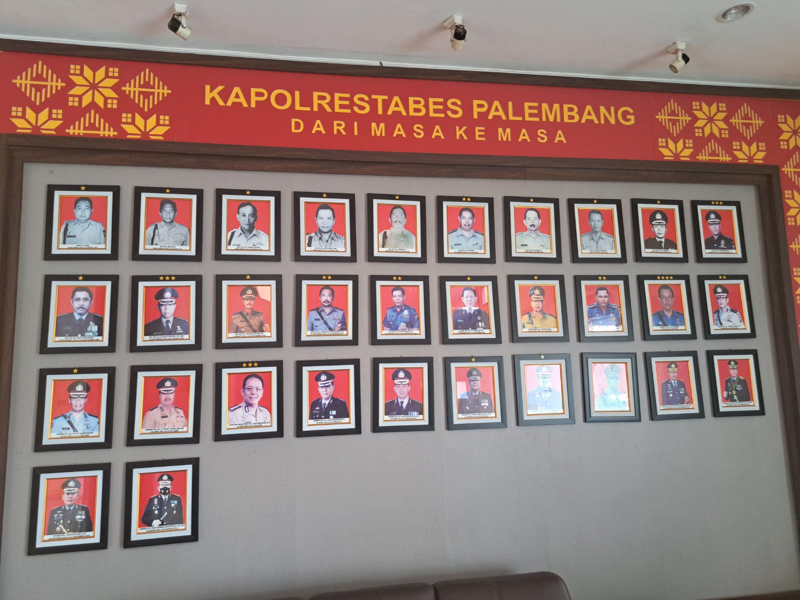 Ini Nama-Nama Kapolrestabes Palembang Sejak Berdiri 1964