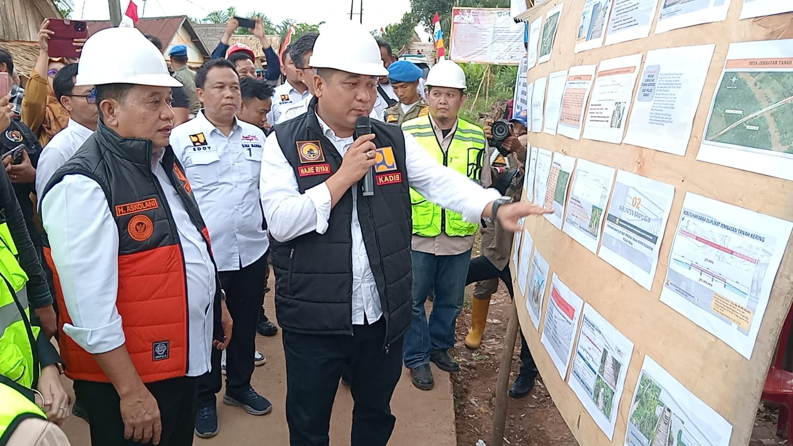 Pengerjaan Rehab Jembatan Tanah Kering Banyuasin Dimulai, Bupati Askolani Targetkan Selesai 40 Hari