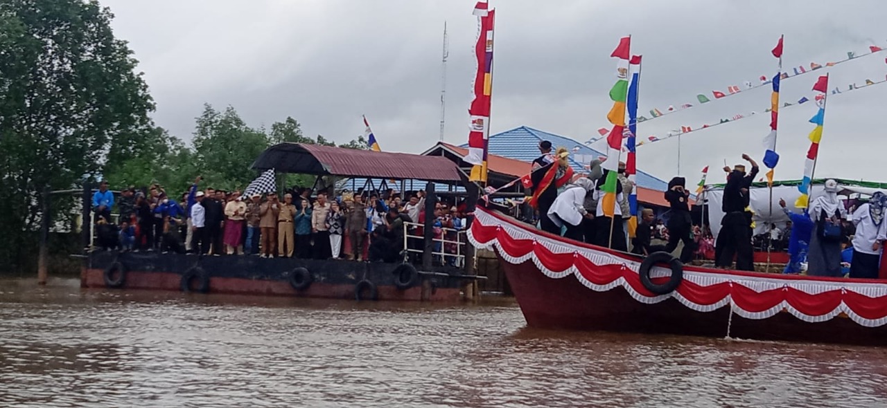 Festival Kapal Hias Nelayan Sungsang, SMB IV  Sebut Tinggal  Promosi dan Packing Agar Bisa  Tarik Wisatawan