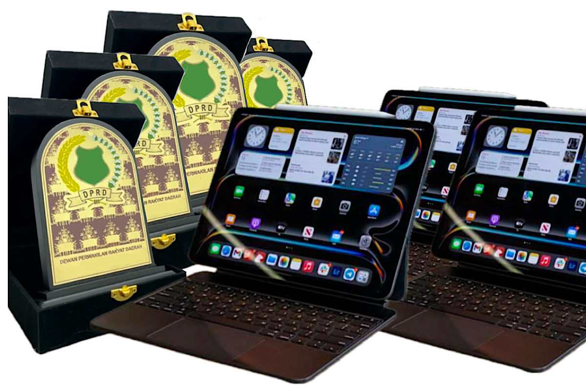 Genit Otak Atik Anggaran iPad di DPRD Lahat Menular Pengadaan Suvenir di DPRD Lubuklinggau