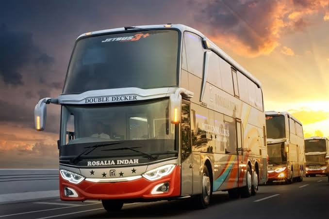 Penumpang Auto Bisa Guling-guling, PO Rosalia Indah Rilis Bus Double Deck