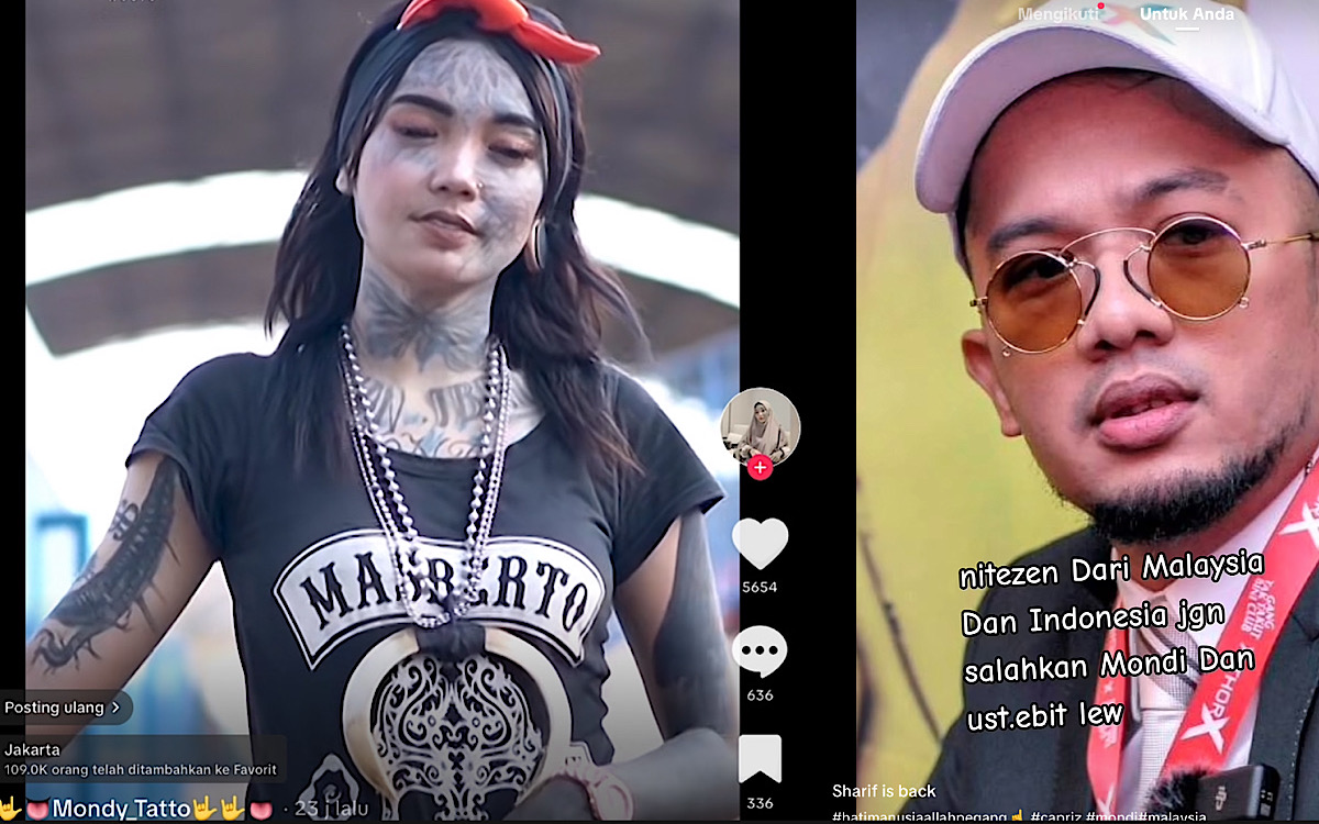 Mondy Tatto Minta Maaf Lewat Lagu, Klop Sama Caprice Seteru Ustadz Ebit Lew yang Penyanyi Rapper Malaysia   