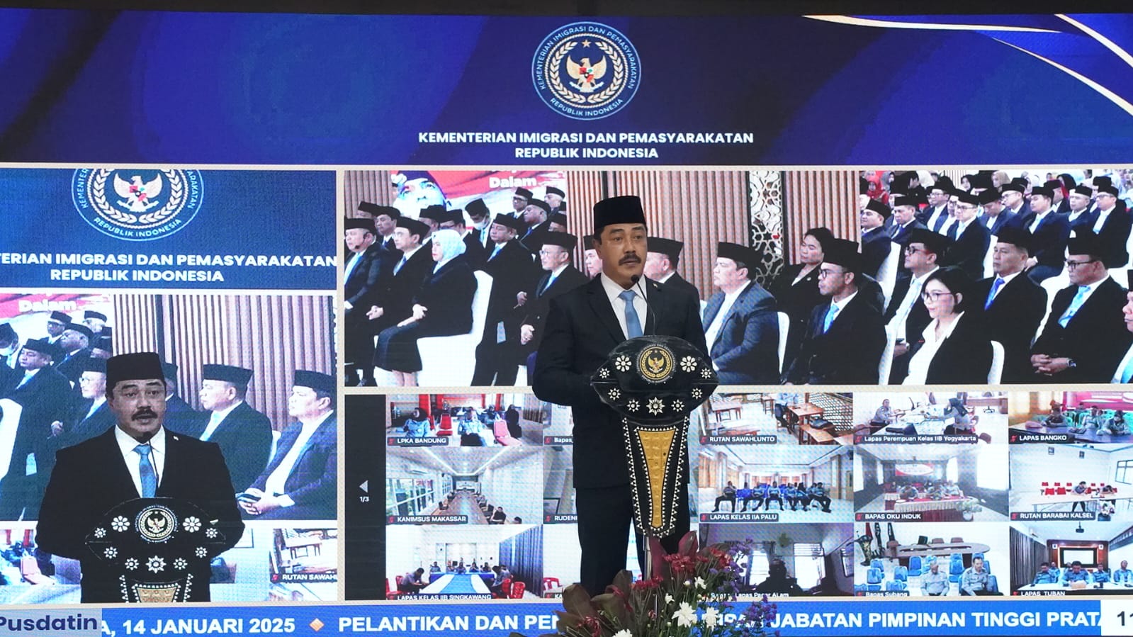 Kunrat Kasmiri Resmi Jabat Kakanwil Ditjenpas Jawa Tengah, Bawa Visi Pembinaan Inovatif