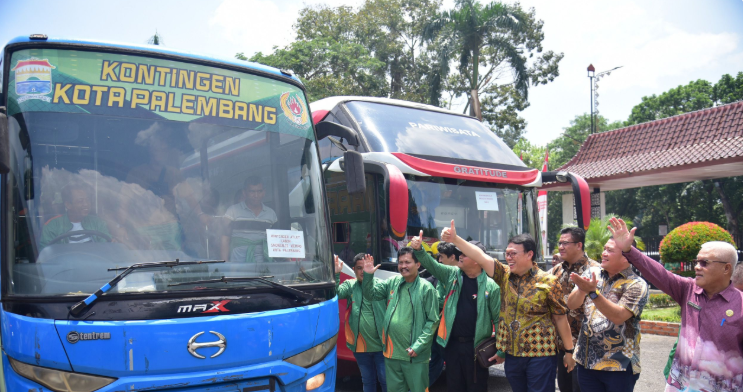 Kontingen Palembang Patok Target Juara Umum Porprov XV Muba dengan Kekuatan 728 Atlet