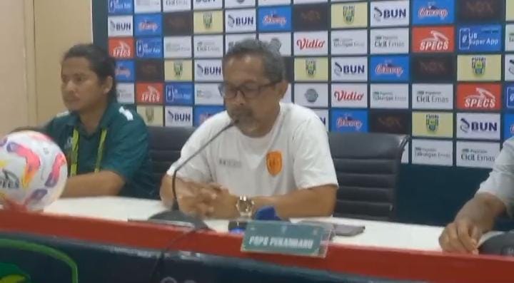 Kalah Kontra SFC, Coach Aji Santoso Akui Pemain PSPS Tampil di Bawah Performa, 'Merendahkan' Ucap Selamat 