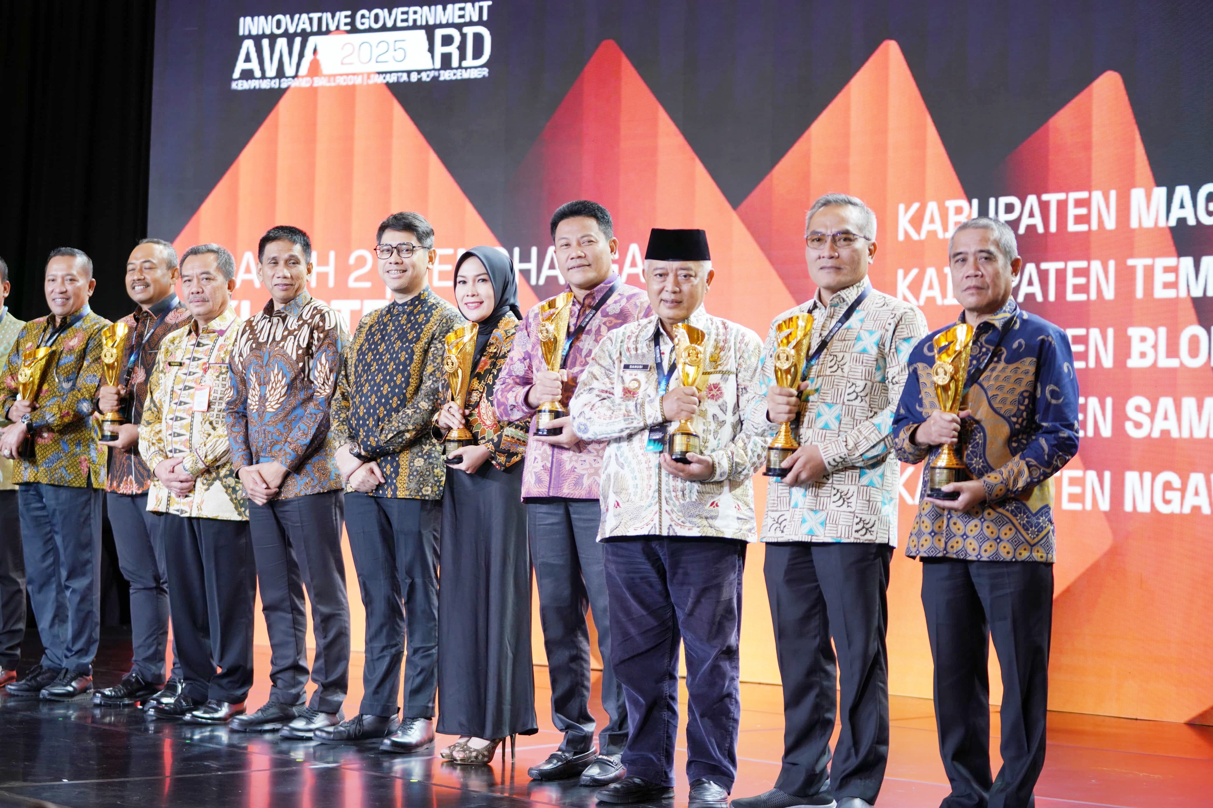 Ogan Ilir Dinobatkan Jadi Kabupaten Terinovatif di Ajang Innovative Government Award 2025