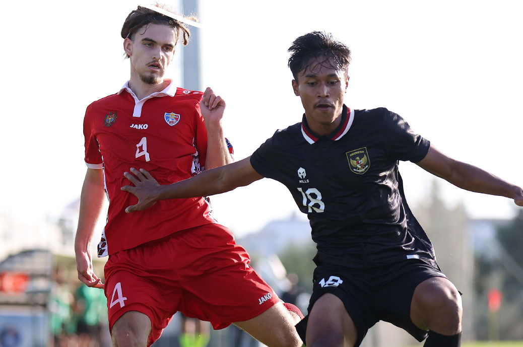 Minim Peluang, Timnas U-20 Indonesia vs Moldova U-20 Berakhir Skor Kacamata