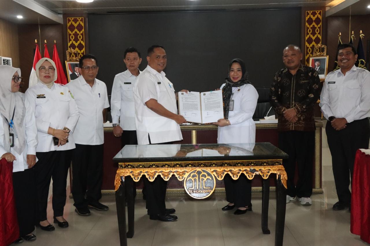 Perkuat Regulasi Daerah, Kanwil Kemenkum Sumsel Harmonisasi Raperbup Musi Banyuasin