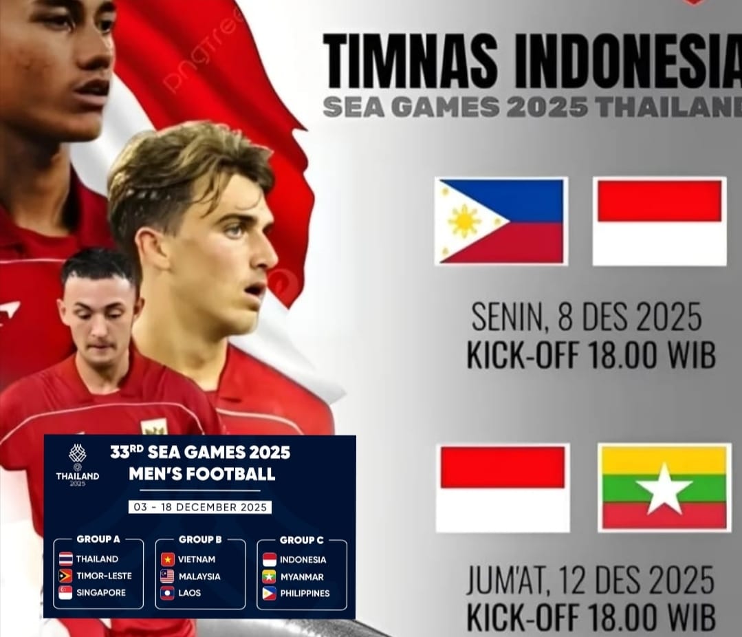 Tanpa Marselino, Garuda Muda Siap Tempur di Laga Perdana SEA Games 2025