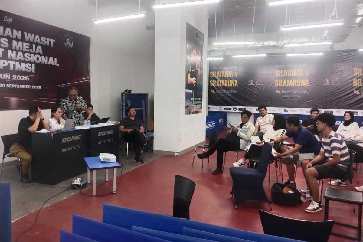 1.343 Petenis Meja Ikuti Kejurnas PB PTMSI