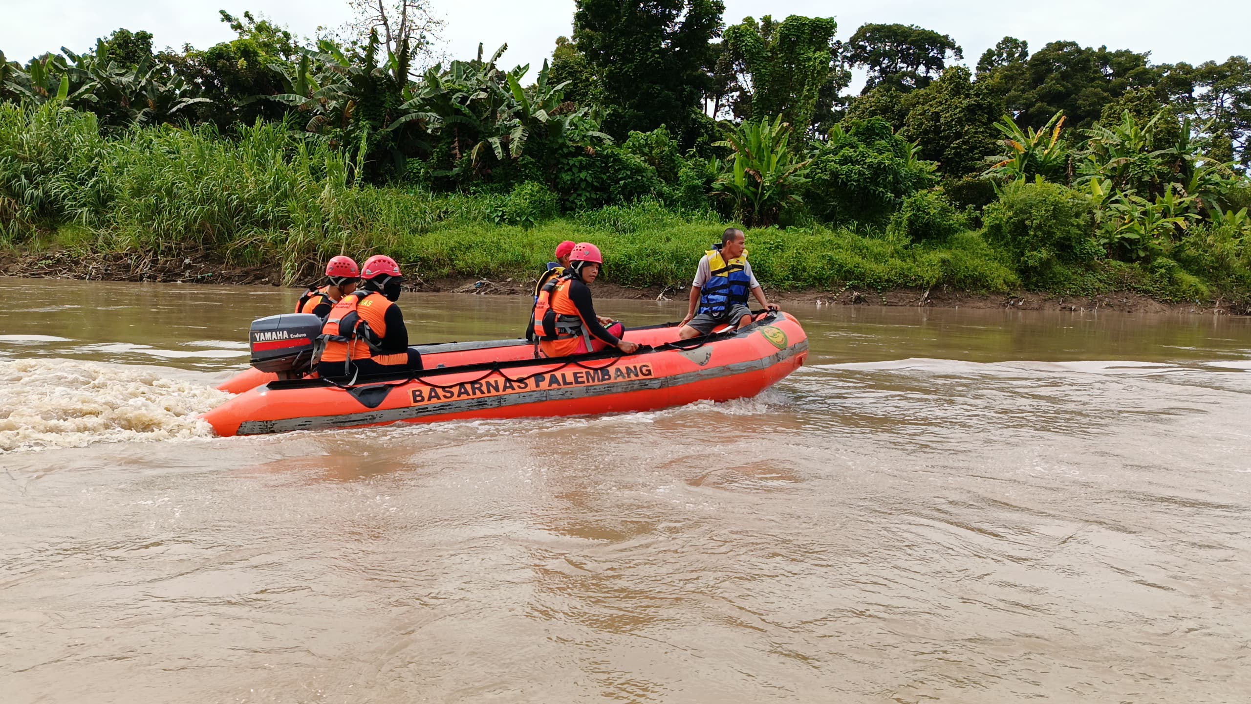 Ambil Alat Pancing Pemuda di Muara Enim Hanyut Tenggelam di Sungai Lematang