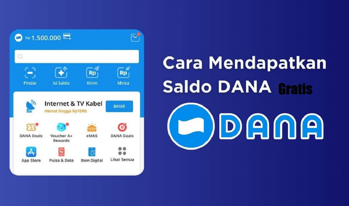 Link DANA Kaget Hari Ini, Saldo Gratis Langsung Cair Total 200 Ribu