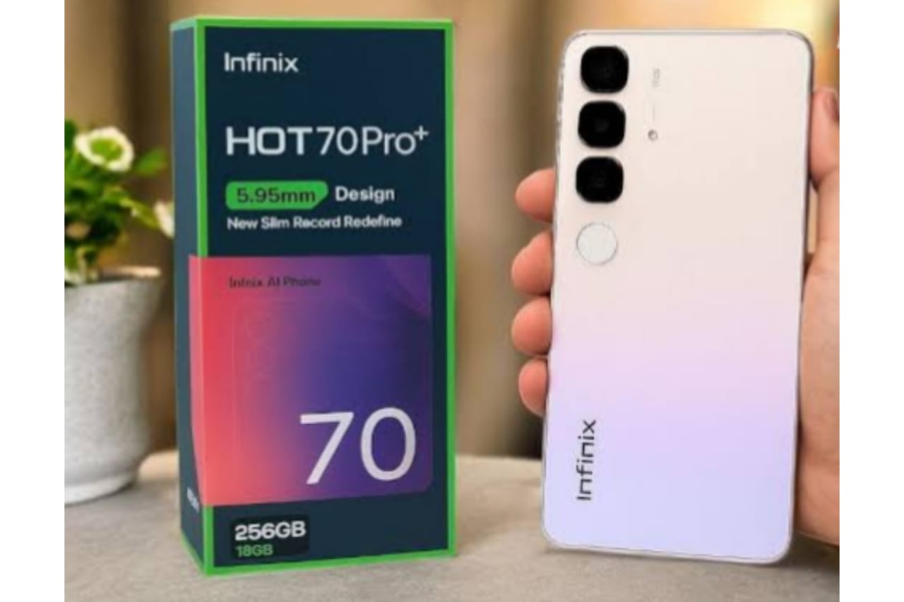 Infinix Hot 70 Pro+ Hadirkan Layar AMOLED dengan Refresh Rate 144 Hz dan Kecerahan 3.000 Nits