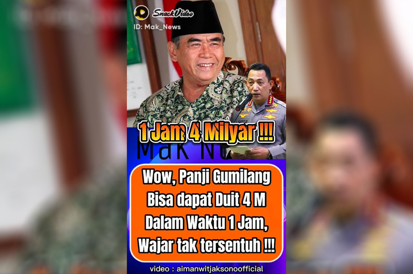 Wow! Aiman Wicaksono Bakal Bongkar Pundi Dana Al Zaytun, 1 Jam Panji Gumilang Dapat Rp1 Miliar