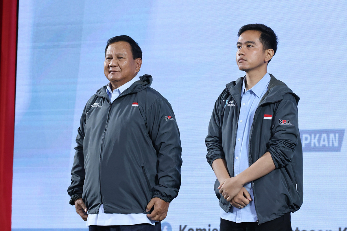Prabowo Berkomitmen Pimpin Pemberantasan Korupsi dengan Total