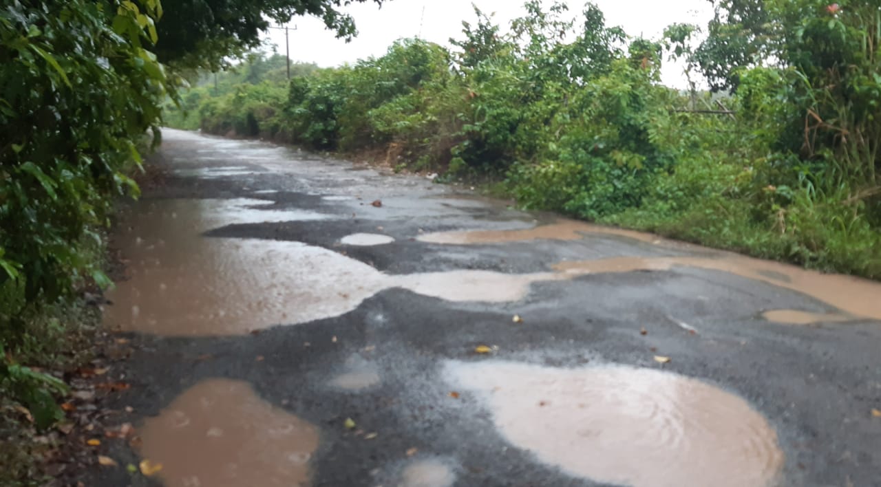 Jalan Akses Tanjung Batu-Burai Ogan Ilir Alami Kerusakan, Dinas PUPR Bakal Segera Lakukan Perbaikan