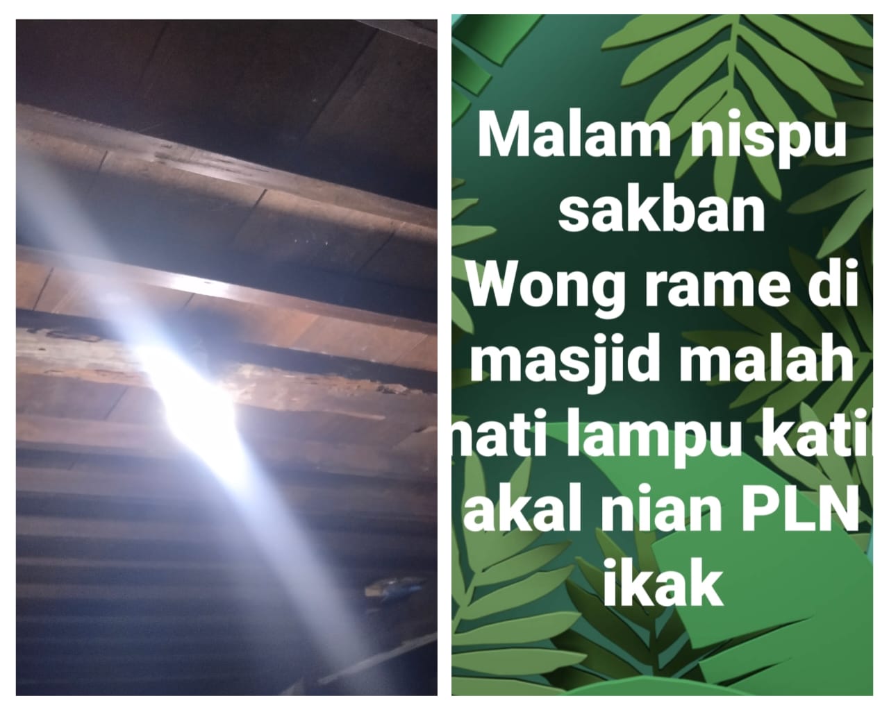 Listrik di Ogan Ilir Padam Saat Sedang Malam Nisfu Sya'ban, Warga Ramai-Ramai Maki PLN di Medsos