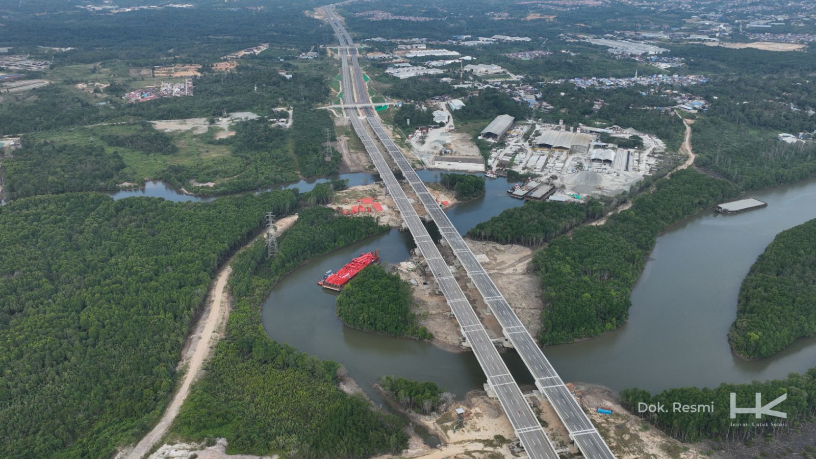 Hutama Karya Tuntaskan Tol IKN Seksi 3A, Perkuat Akses Balikpapan ke Kawasan Inti