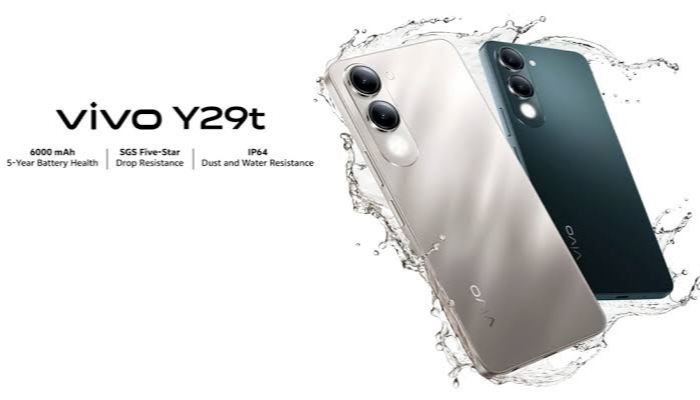 Ponsel Terbaru Vivo Y29T 5G Bawa Performa Handal dengan Ruang Penyimpanan Luas