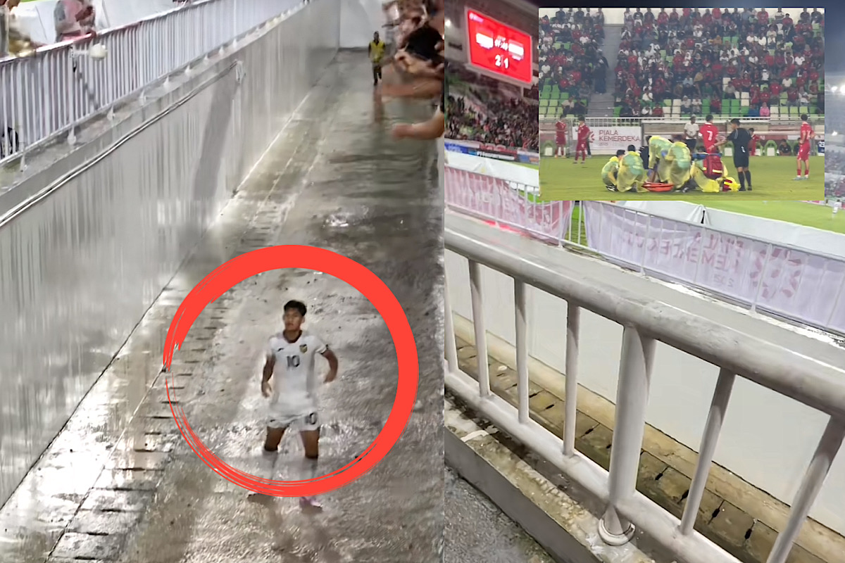 WADUH, Pahlawan Timnas Jatuh di Parit Dalam Saat Selebrasi, Akibatnya Fatal