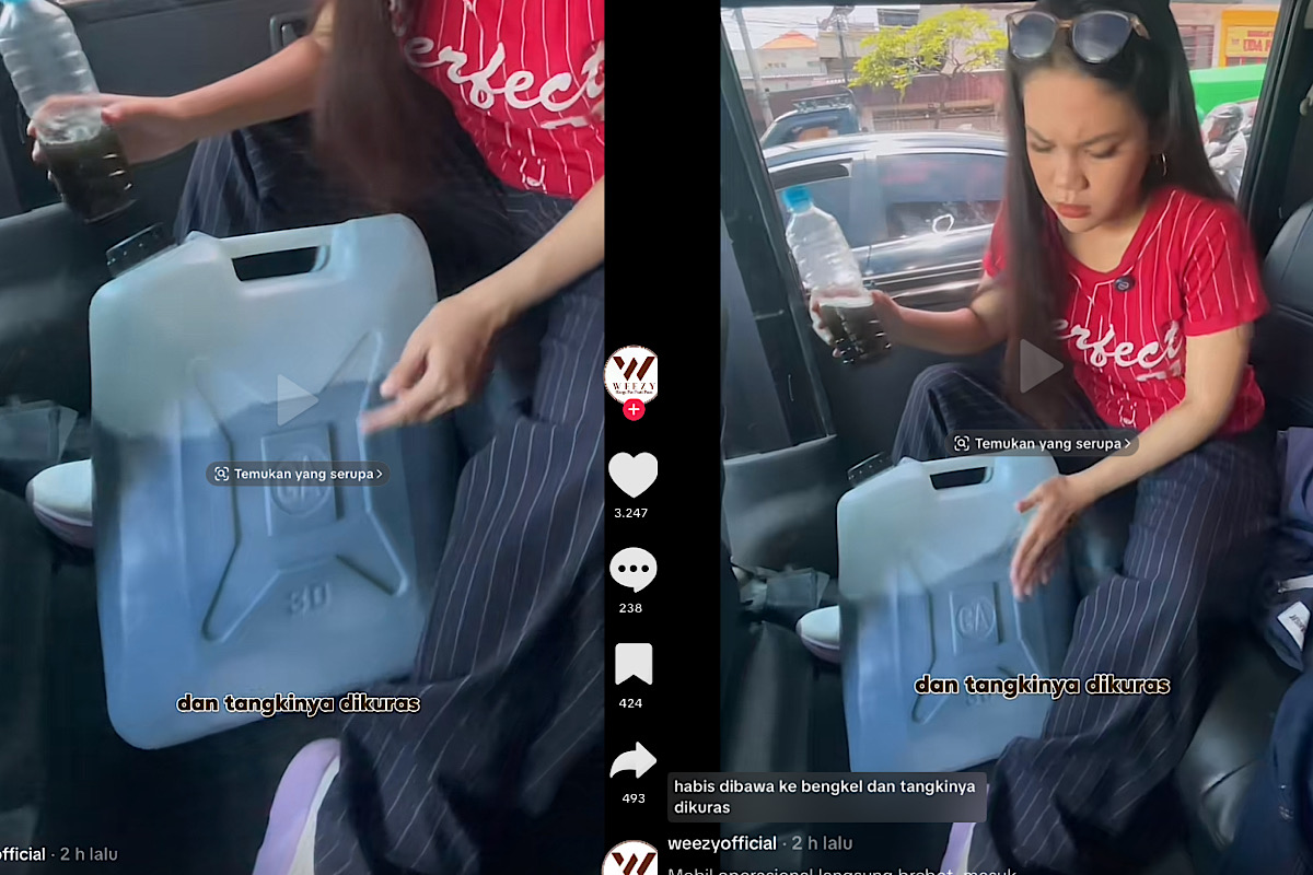 Isi Bensin 200 Ribu Malah Rugi 2 Juta, Cewek Ini Buru-buru ke SPBU, Ternyata 