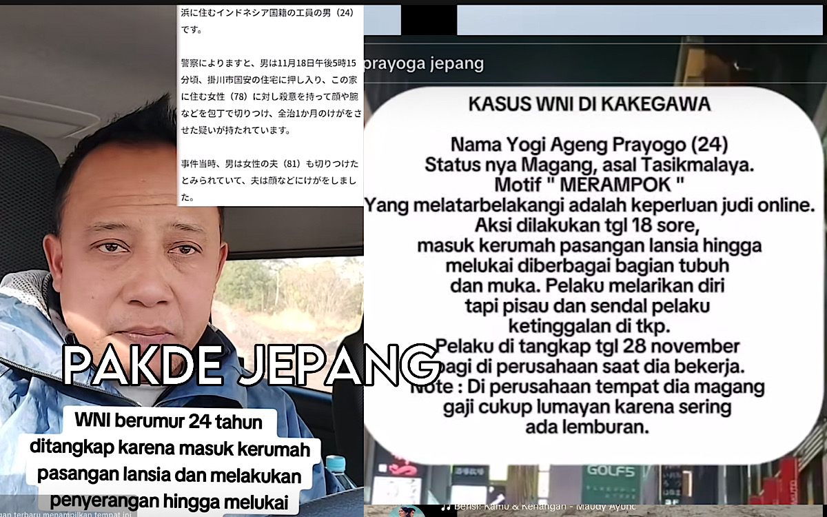 Yogi Ageng Prayogo Pemagang Jepang Tertangkap Sedang Asyik Kerja, Padahal Sudah Jadi Buronan Polisi 11 Hari   