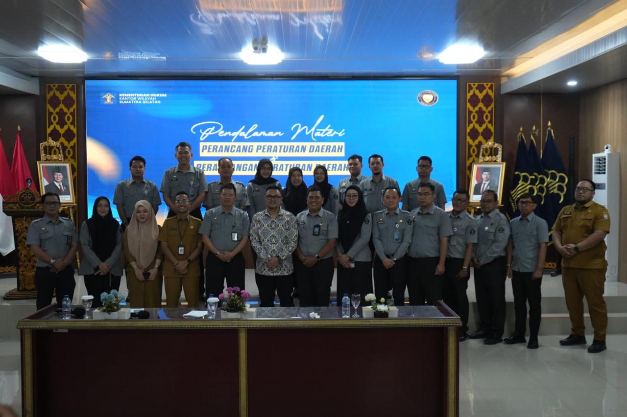 Kemenkum Sumsel Dorong Partisipasi Masyarakat dalam Pembentukan Perda