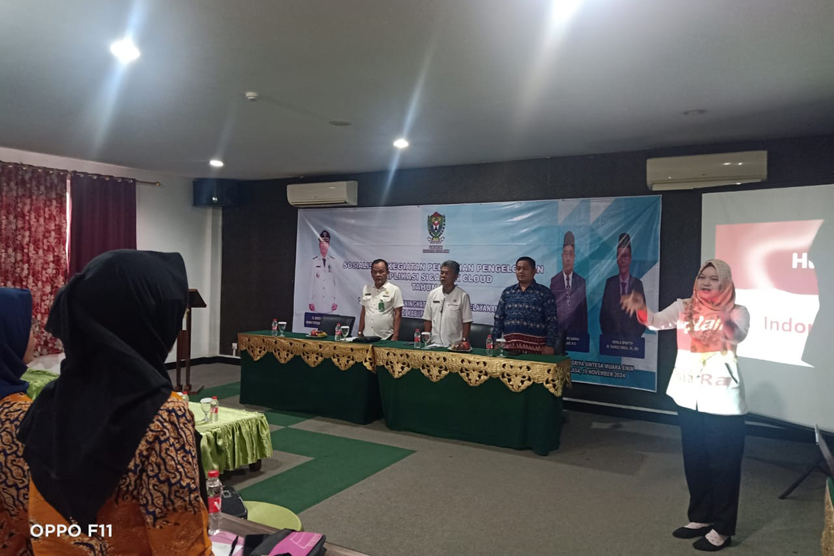 DPMPTSP Muara Enim Gelar Pelatihan SiCANTIK CLOUD, Inovasi Digital untuk Percepatan Layanan Perizinan