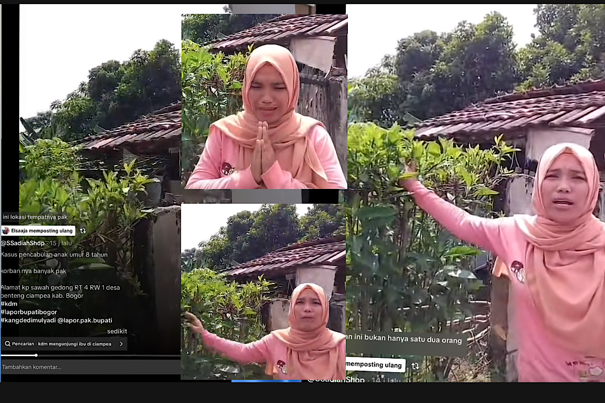 VIRAL, Ibu Ini Minta Usut Aki-aki Lecehkan Anaknya Langsung di Depan Rumah Terduga Pelaku 