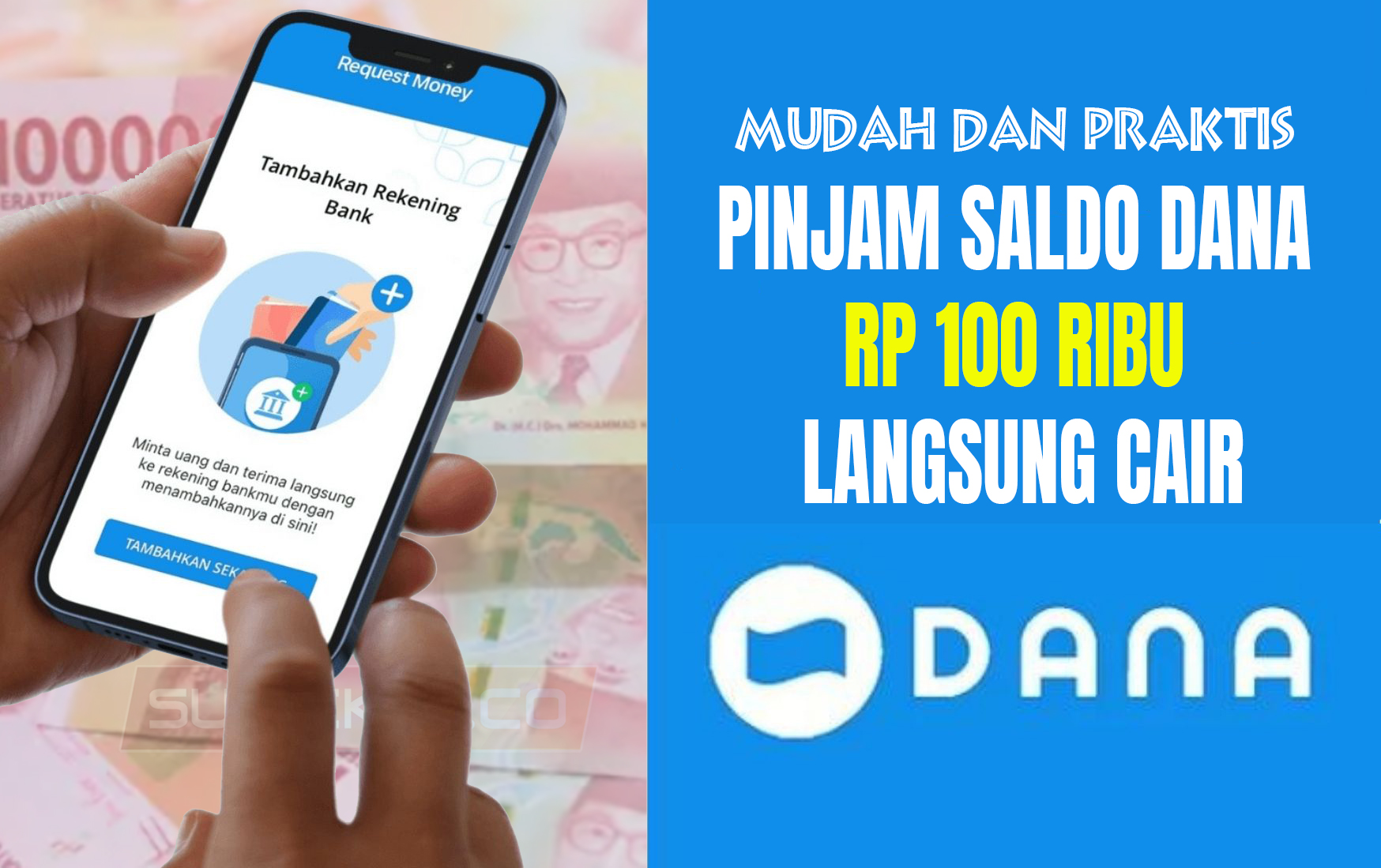 Mudah dan Praktis! Pinjam Saldo DANA 100 Ribu Langsung Cair dengan Fitur Ini