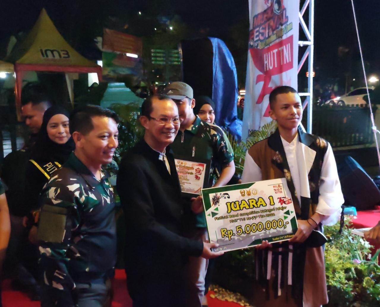 Festival Musik Band Competition Kodim 0418 Palembang Resmi Ditutup, Ini Nama Pemenangnya