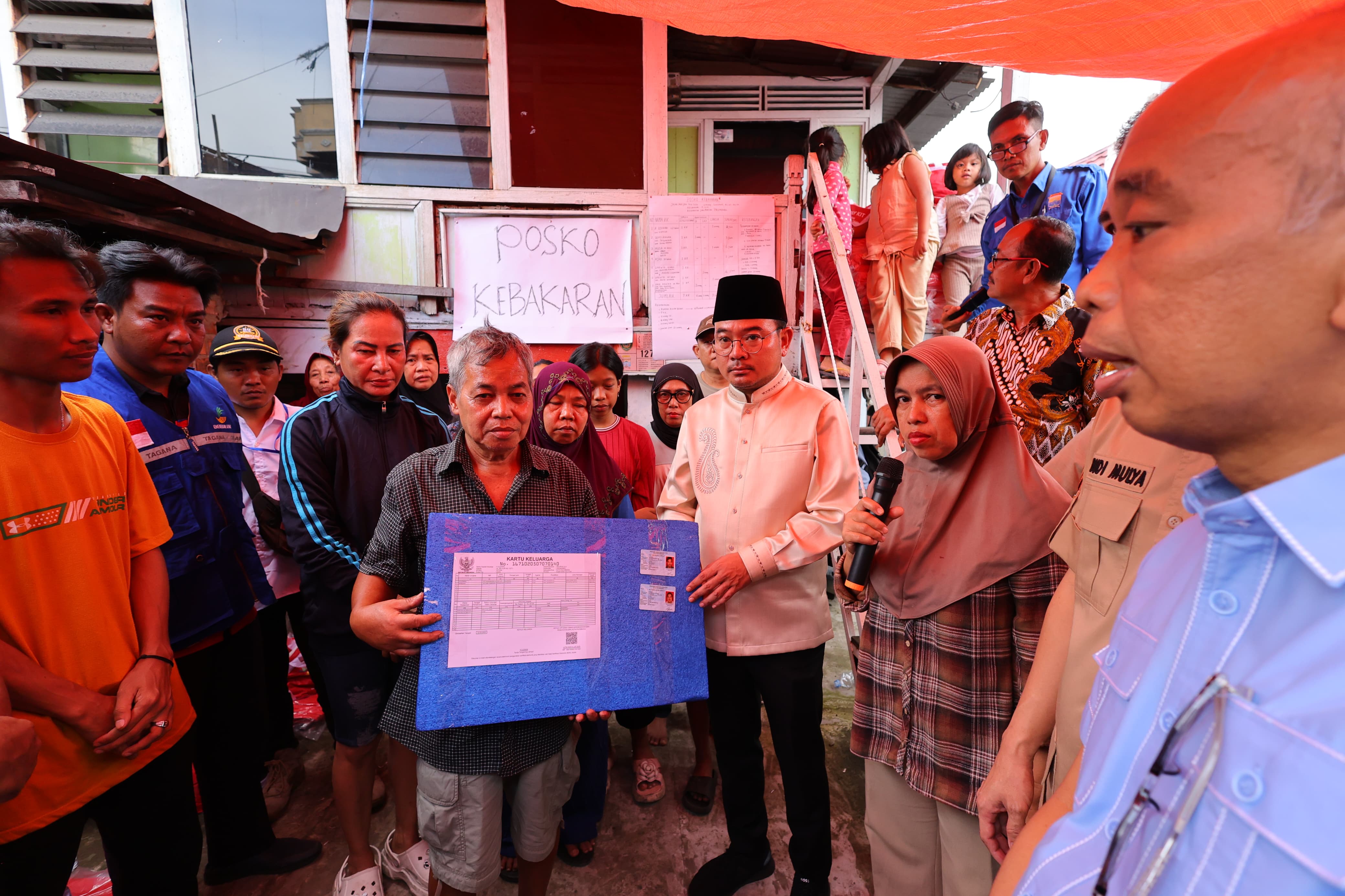 Wakil Wali Kota Palembang Berikan Dukungan Penuh kepada Warga Terdampak Kebakaran