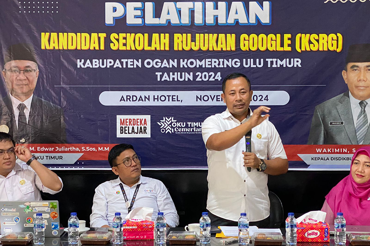 Disdikbud OKU Timur Ajukan Dua Sekolah Jadi Sekolah Rujukan Google Indonesia 2024, Siap Percepat Digitalisasi 