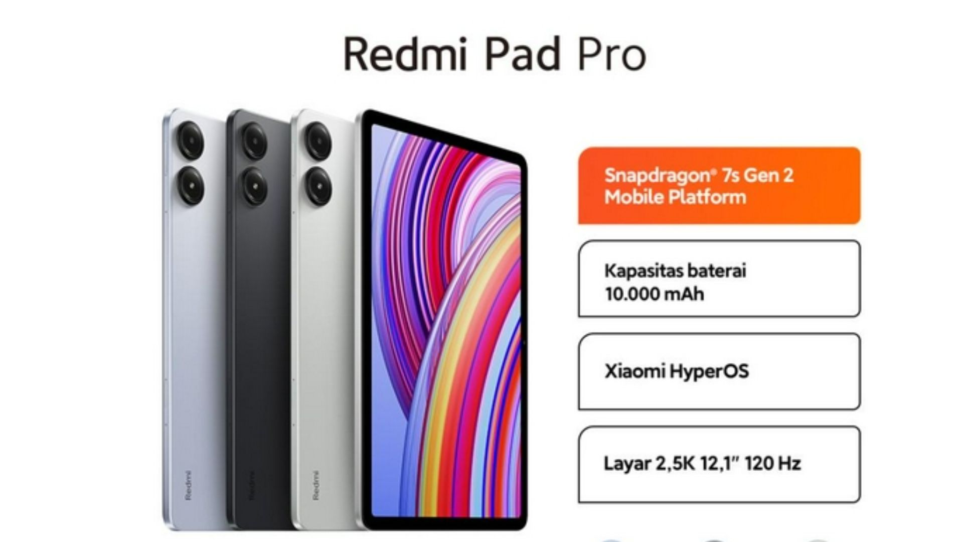Redmi Pad Pro, Tablet Kelas Menengah dengan Performa Stabil: Spesifikasi Andal Jadi Pilihan Menarik 2026