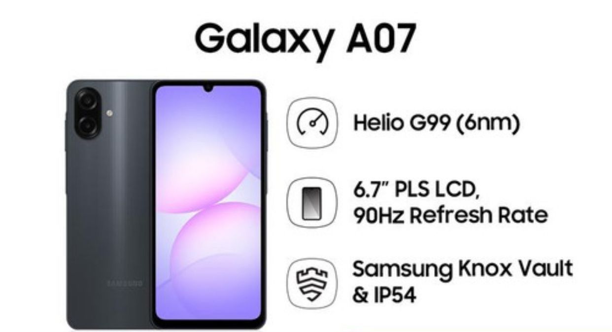 Samsung Galaxy A07 Hadirkan Desain Premium untuk Pengguna Budget-Friendly