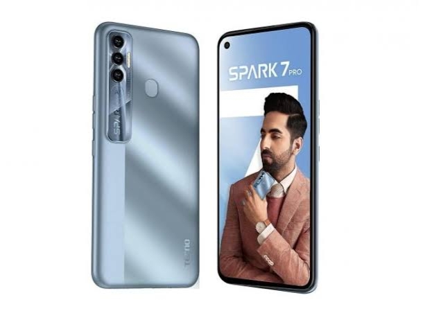 Tecno Spark 7 Pro Disupport Performa Mumpuni dan Tampilan Desain Elegan 