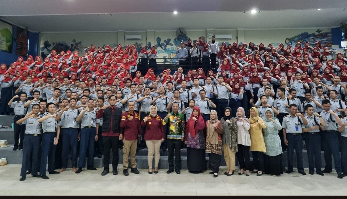 Kanwil Kemenkum Sumatera Selatan Gelar Sosialisasi Kekayaan Intelektual kepada 250 Siswa SMA di Jakabaring