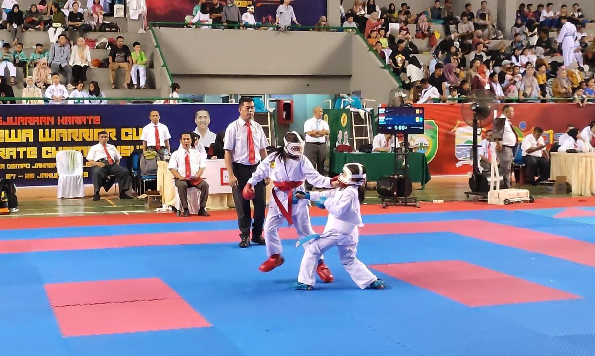 1.300 Karateka Bersaing di Ratu Dewa Warrior Cup