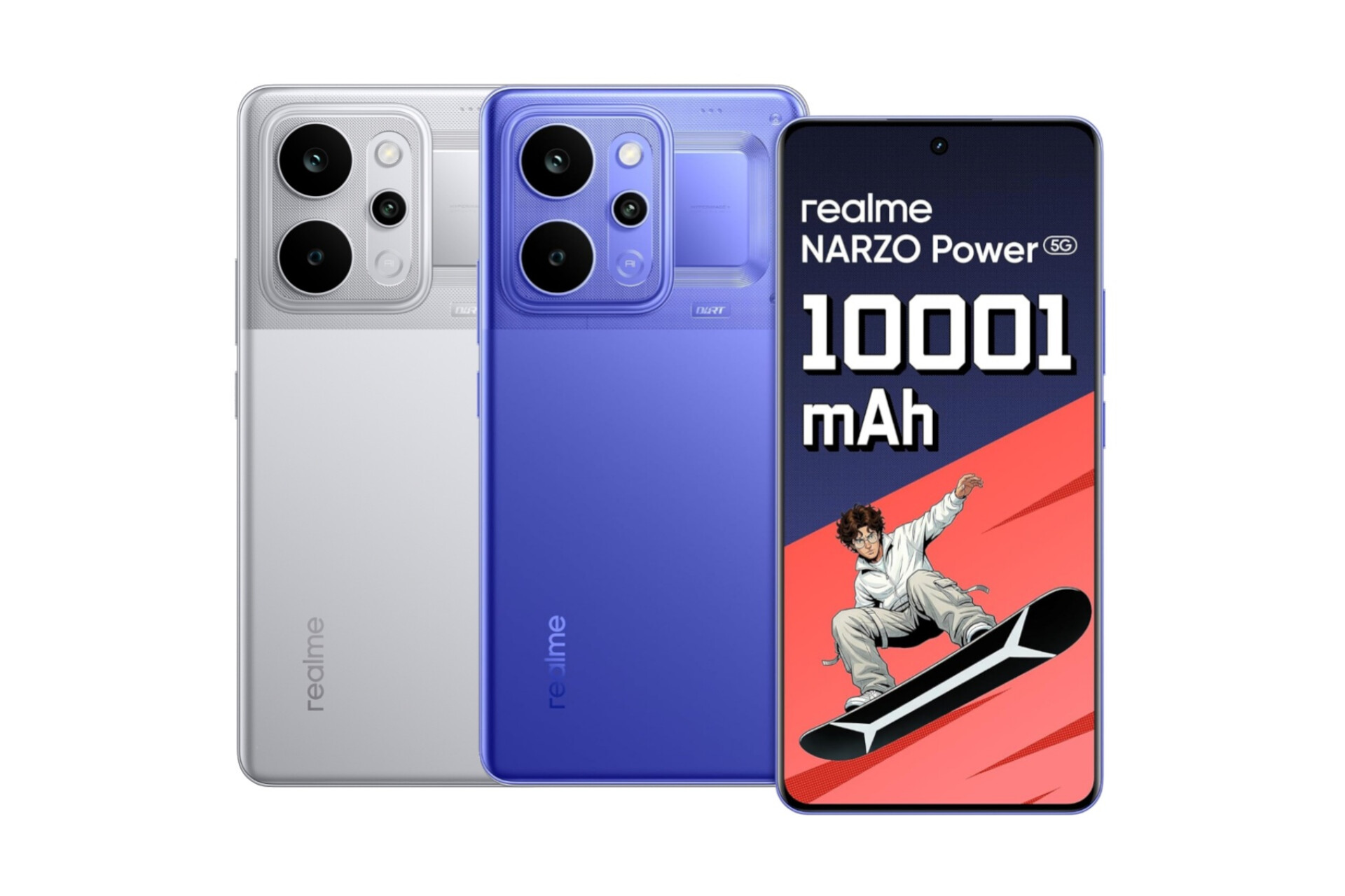 Ponsel Terbaru Realme Narzo Power 5G Bawa Kapasitas Baterai Raksasa 10.0001 mAh dan Fitur Reverse Charging