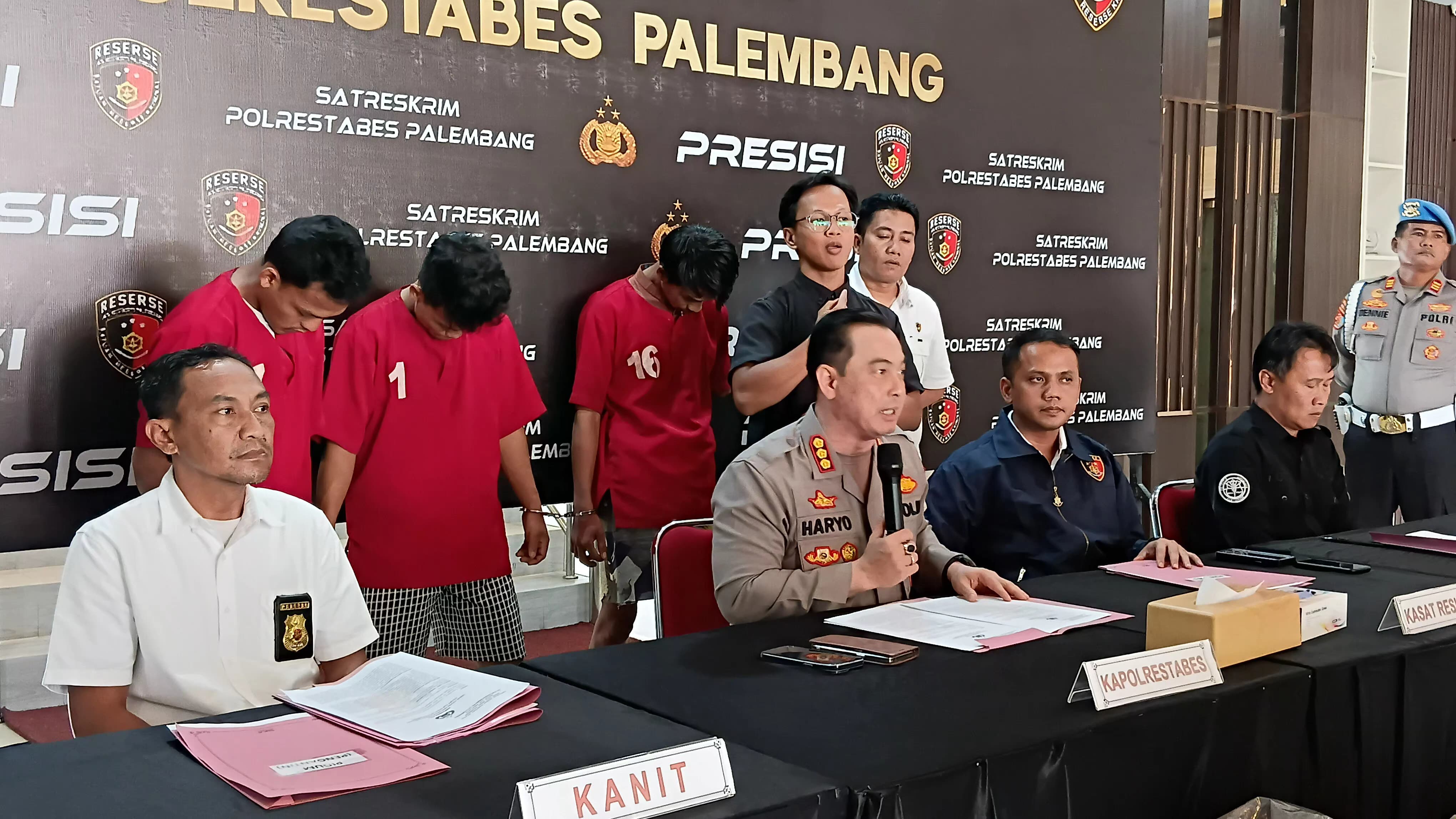 2 Pelaku Begal Marbot Masjid di Palembang Ditangkap, Nopol Motor Korban Diubah