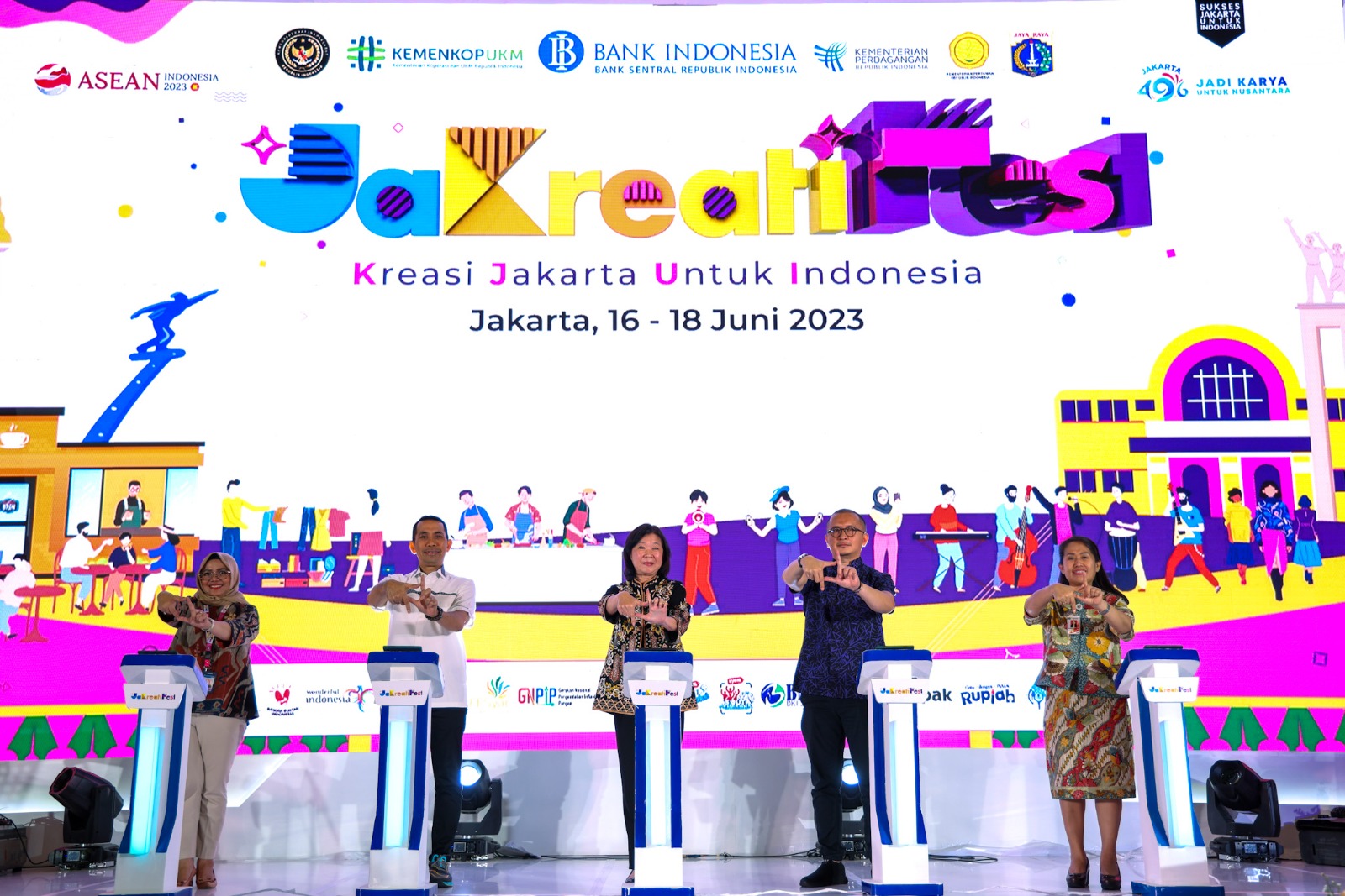 JaKreatiFest 2023, Wadah UMKM Perluas Pasar