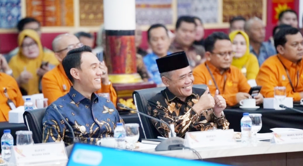 Wabup Ogan Ilir Hadiri Rakor Sinergi Program Pengentasan Kemiskinan Bersama Gubernur Sumsel