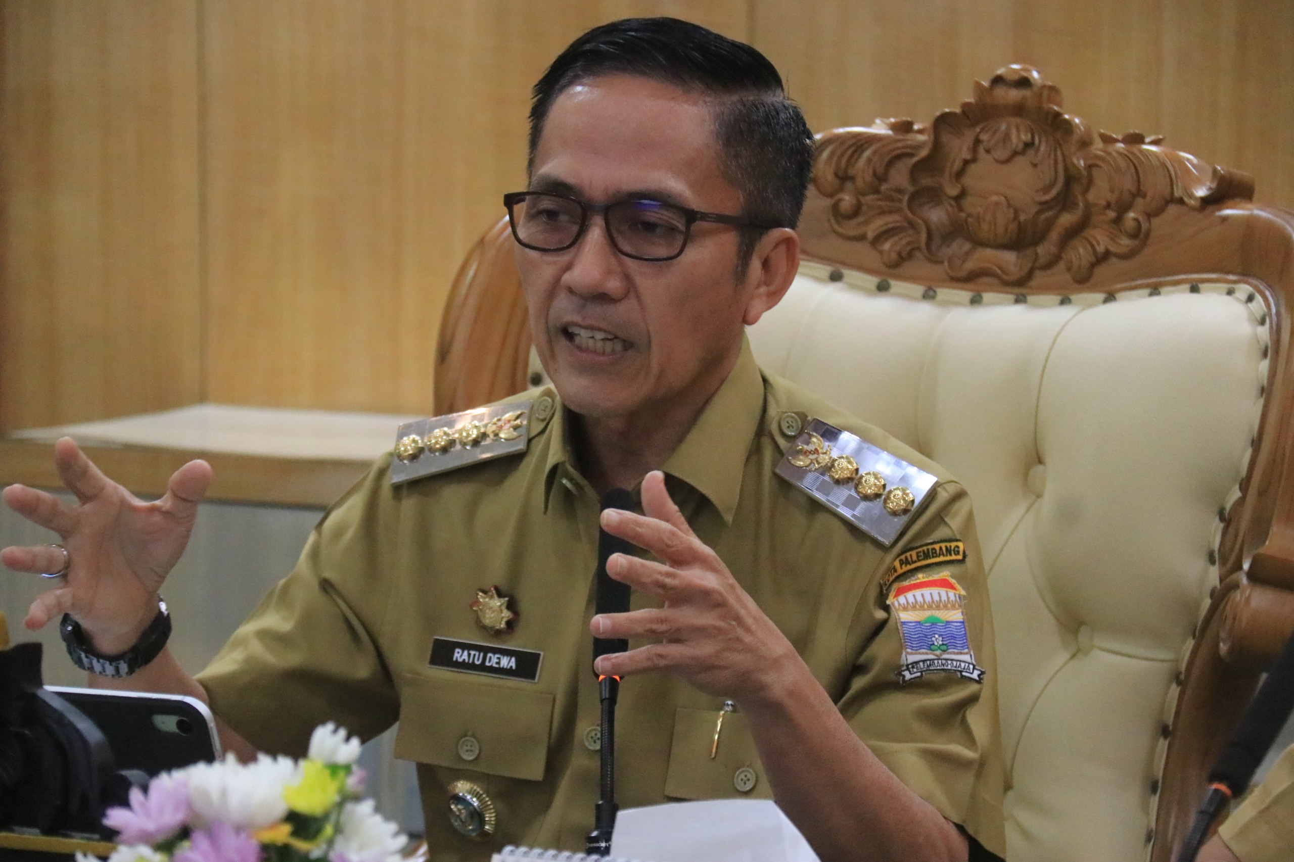 Penertiban Pasar 16 Ilir Palembang, Ratu Dewa Tekankan Harus Lebih Humanis dan Kondusif!