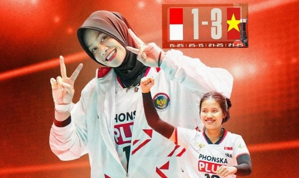 Menolak Menyerah, Timnas Voli Putri Indonesia Tumbang 1-3 dari Vietnam di Leg ke-2 SEA V League 2024