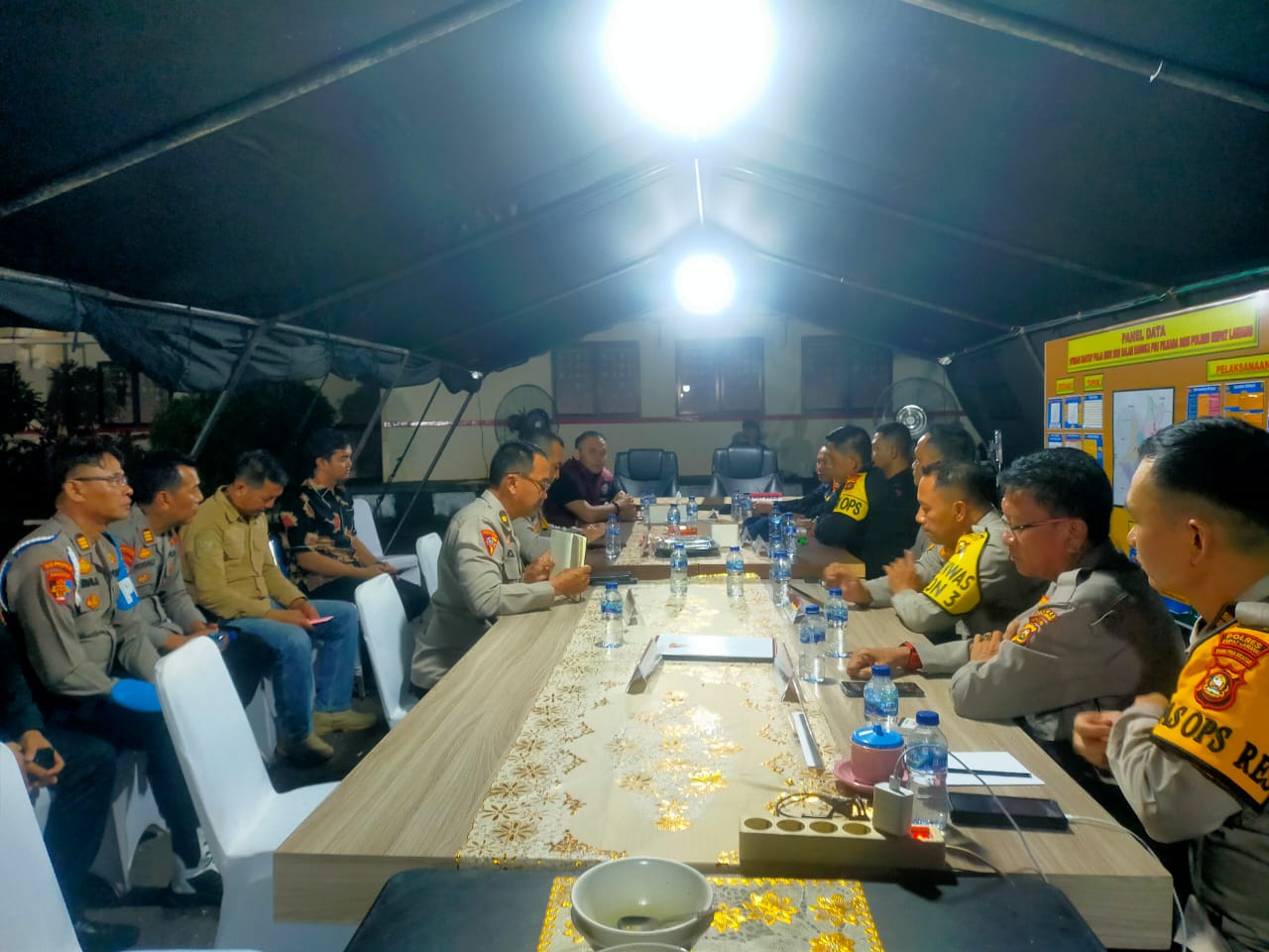 Polres Empat lawang Gelar Rakor Kesiapsiagaan dan Penegakan Hukum PSU